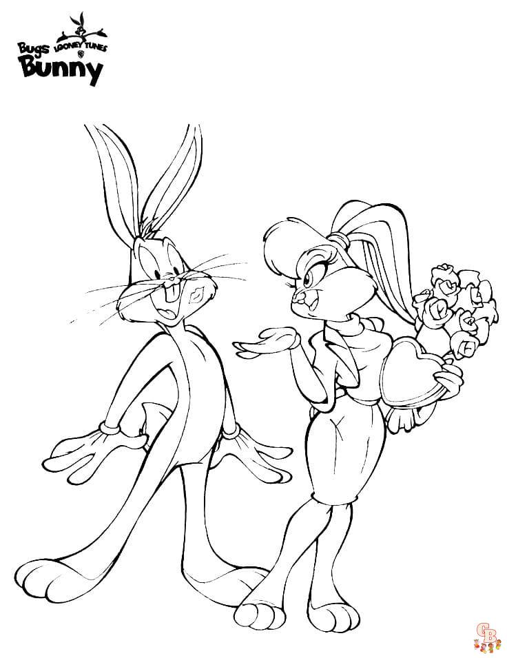 10 Best Looney Tunes Coloring Pages for Kids - Bugs Bunny, Daffy Duck, Tweety Bird More