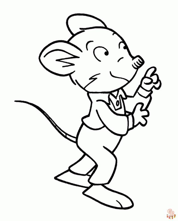 geronimo stilton kleurplaat005