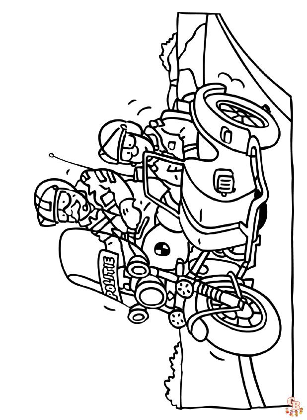 motoren kleurplaat007