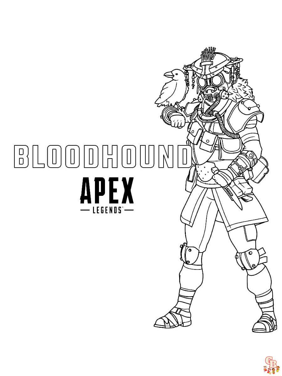 Apex Legends kleurplaten 8