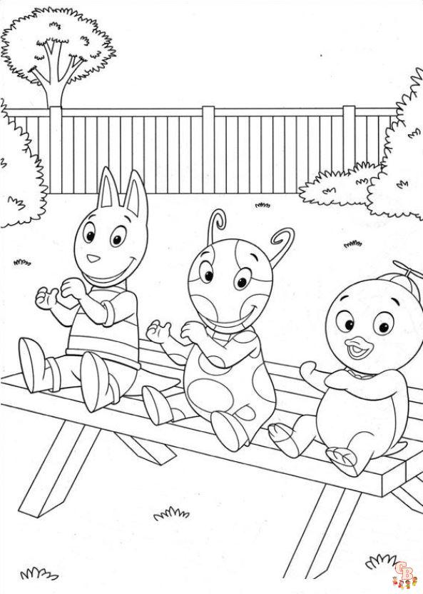 Backyardigans Kleurplaten 8 1