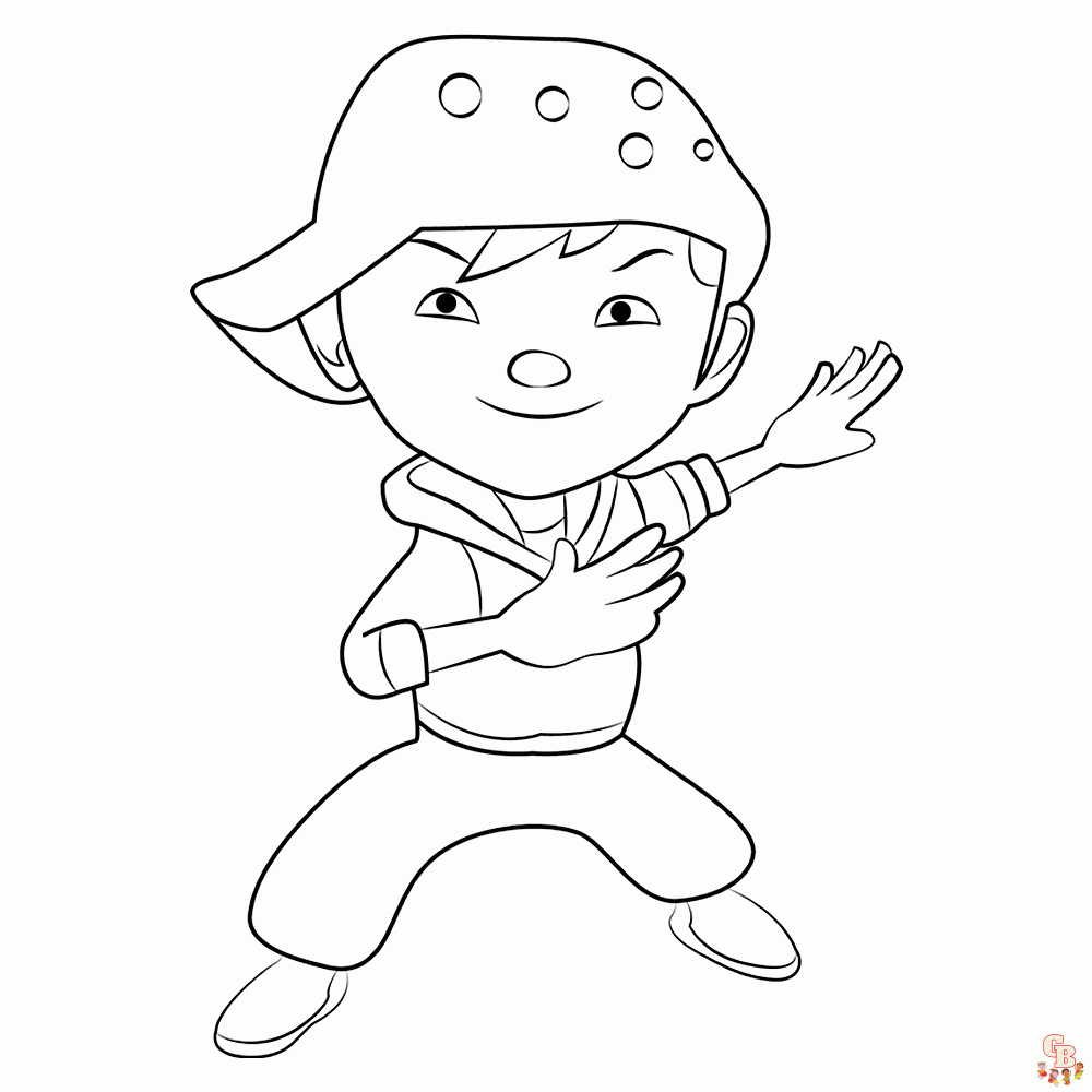 BoBoiBoy kleurplaten 8