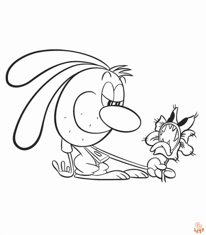 Brandy and Mr. Whiskers kleurplaten 13