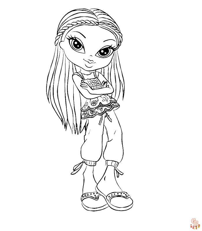 Bratz Kidz Kleurplaten 5