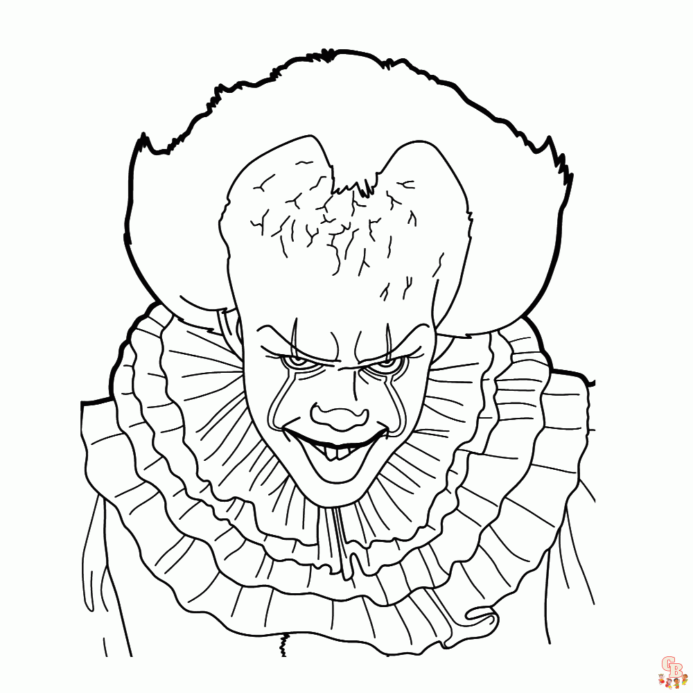 Pennywise kleurplaten 3