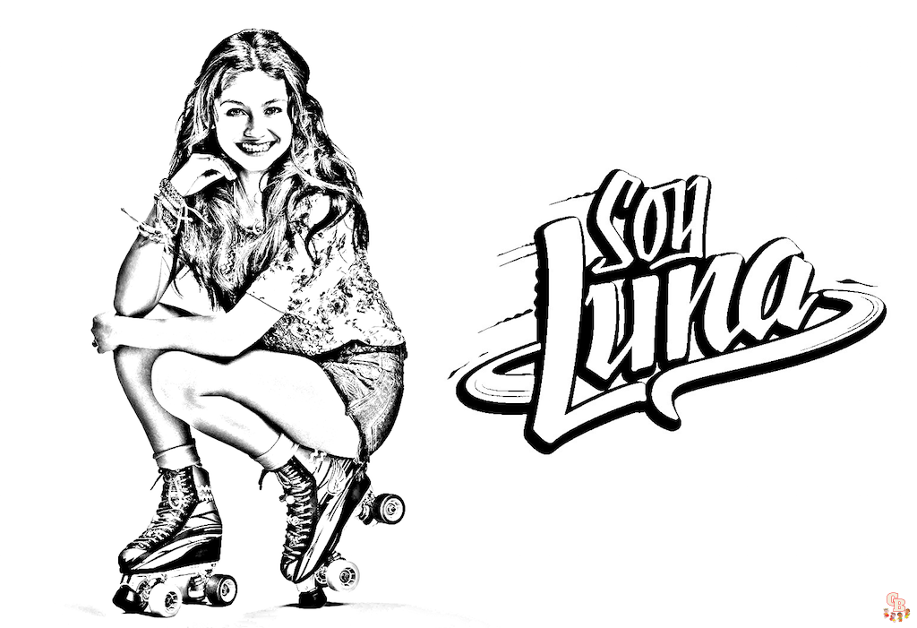 Soy Luna Kleurplaten 1