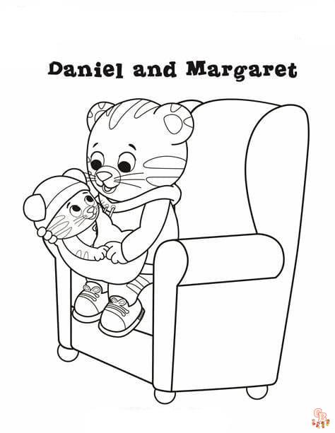 Daniel Tigers Neighborhood Kleurplaten 5