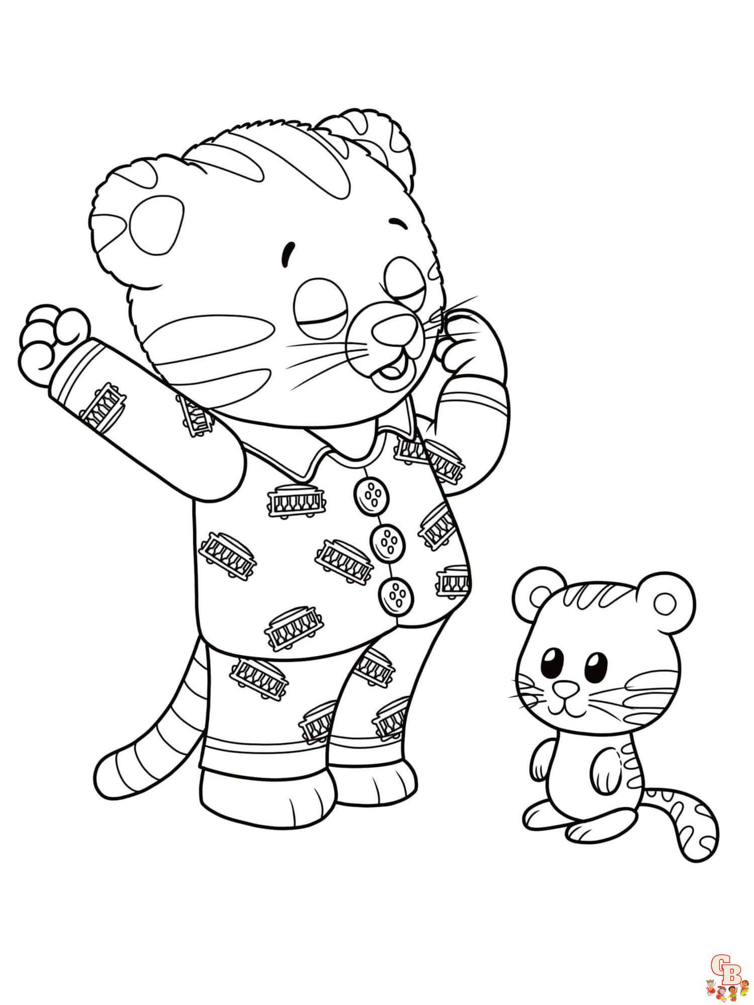 Daniel Tigers Neighborhood Kleurplaten 6