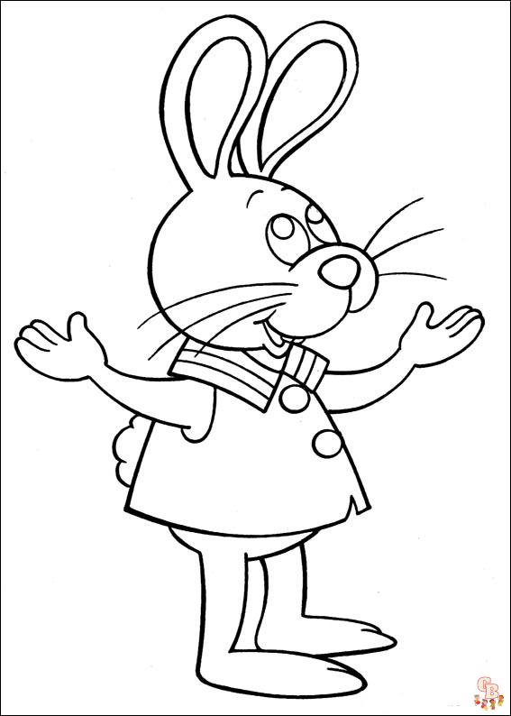 De Diversiteit van Peter Cottontail Kleurplaten 3