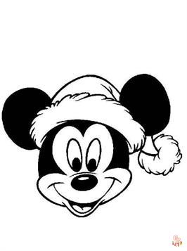 Disney Kerstfeest Kleurplaten 3