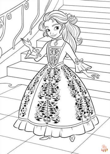 Elena van Avalor Kleurplaten 7