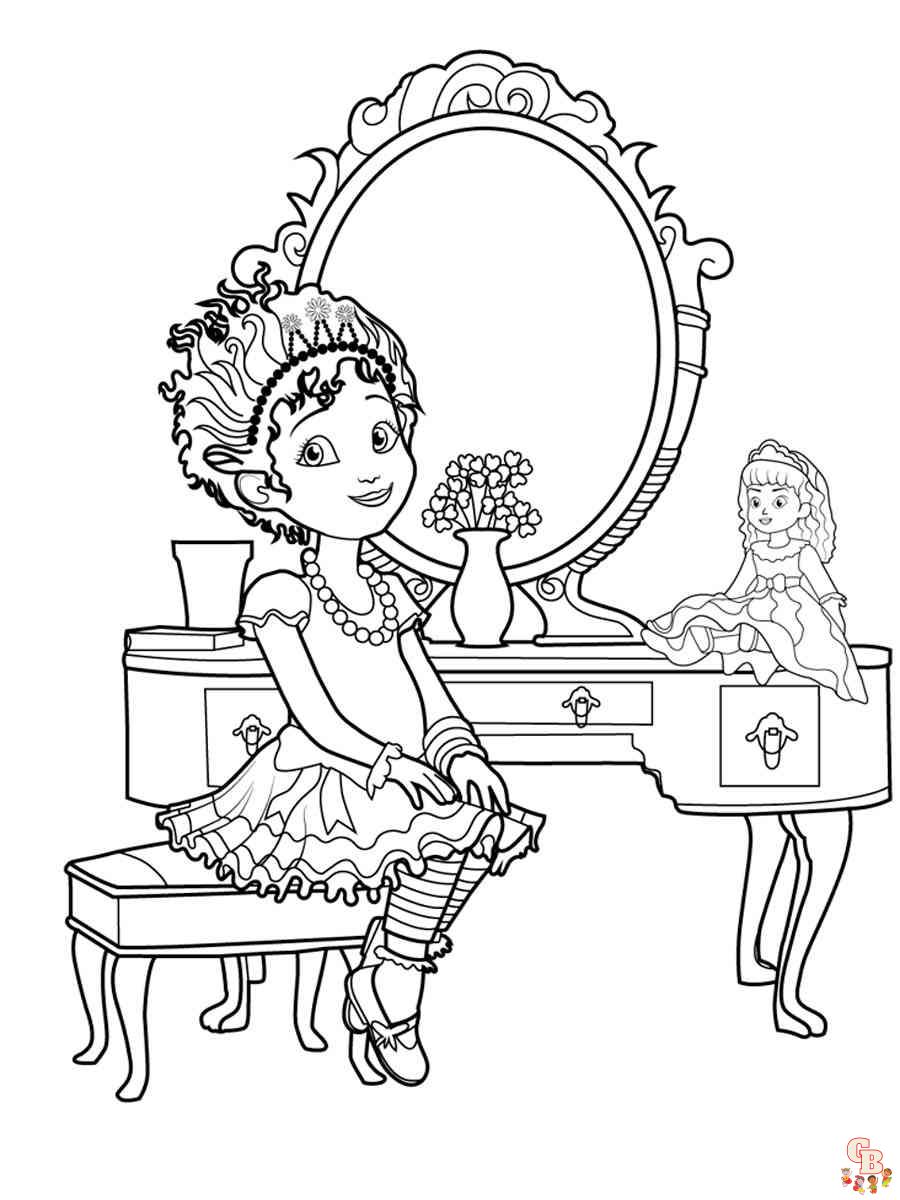 Fancy Nancy Kleurplaten 10