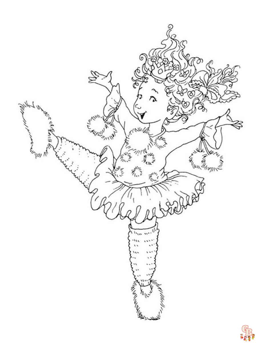 Fancy Nancy Kleurplaten 11