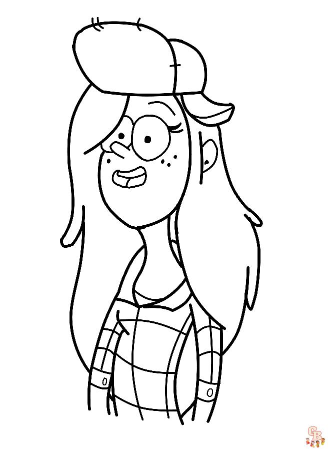 Gravity Falls Kleurplaten 1