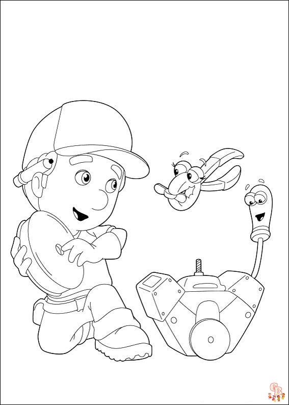 Handy Manny Kleurplaten 11