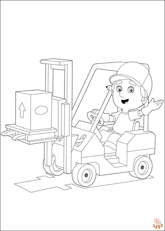 Handy Manny Kleurplaten 13