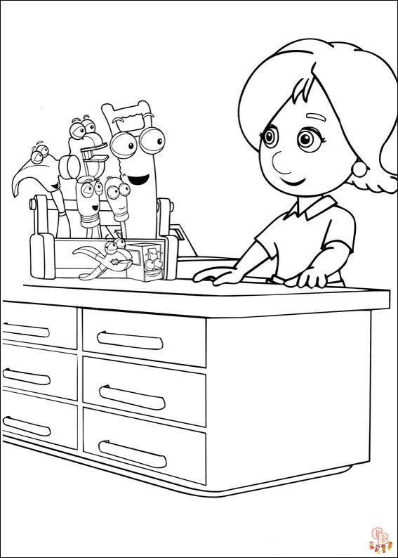 Handy Manny Kleurplaten 7