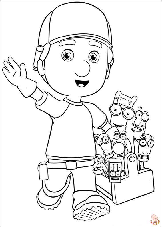 Handy Manny Kleurplaten 9