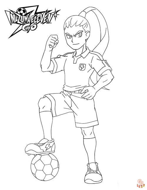 Inazuma Eleven Kleurplaten 2