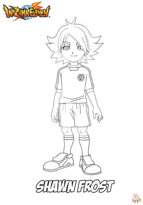 Inazuma Eleven Kleurplaten 4