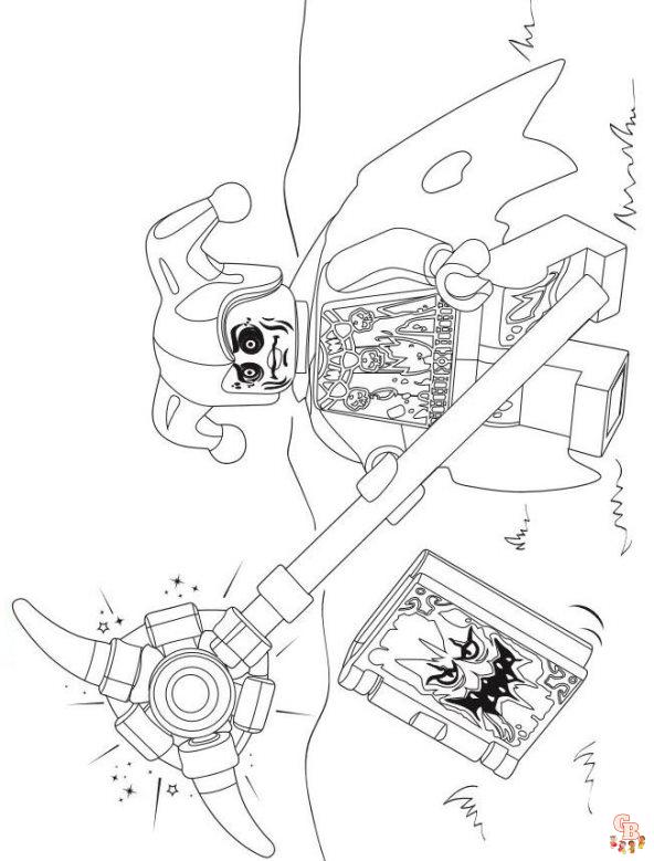 Lego Nexo Knights Kleurplaten 4