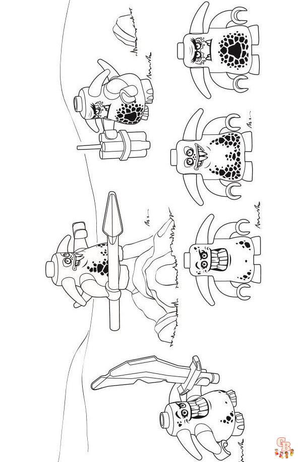 Lego Nexo Knights Kleurplaten 6