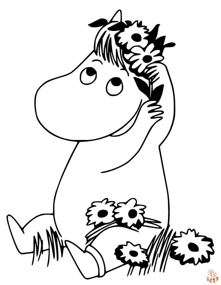 Moomins Kleurplaten 10