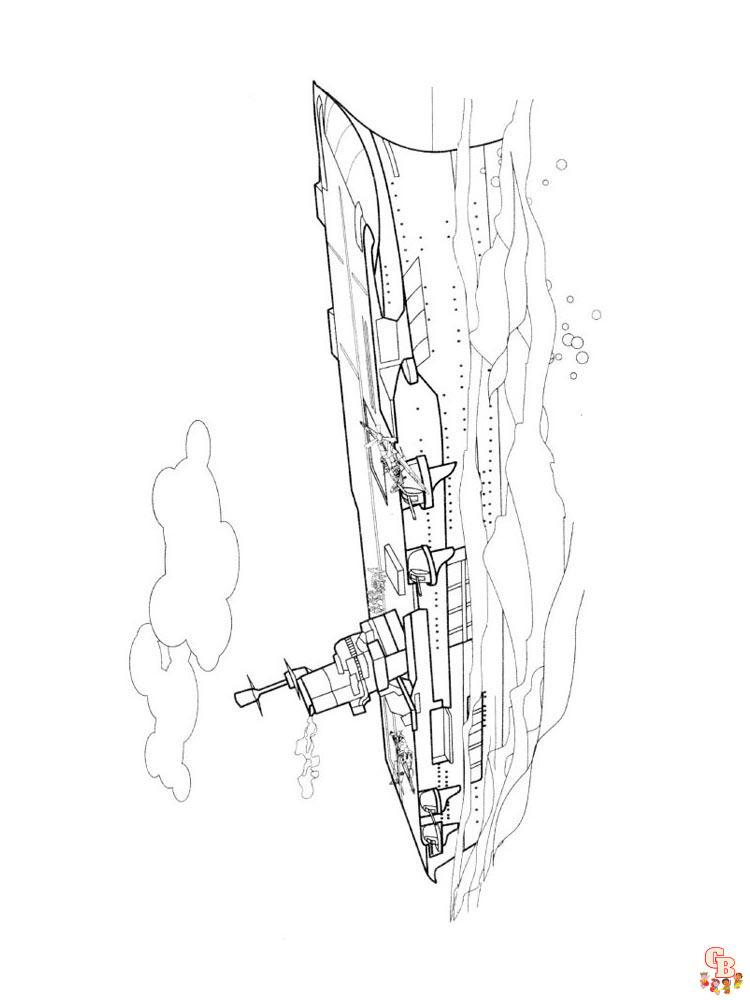 Oorlogsschepen Kleurplaten 5
