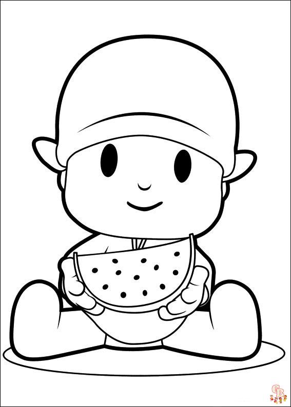 Pocoyo Kleurplaten 13