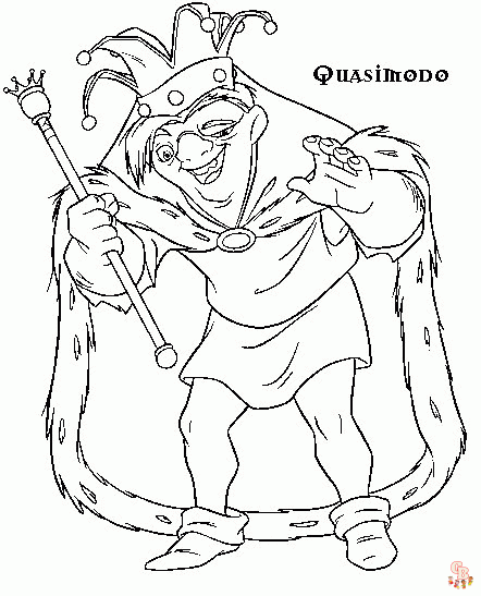 Quasimodo Kleurplaten 4