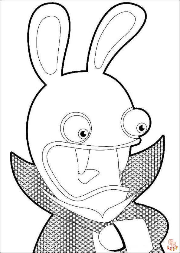 Rabbids Invasion Kleurplaten 10