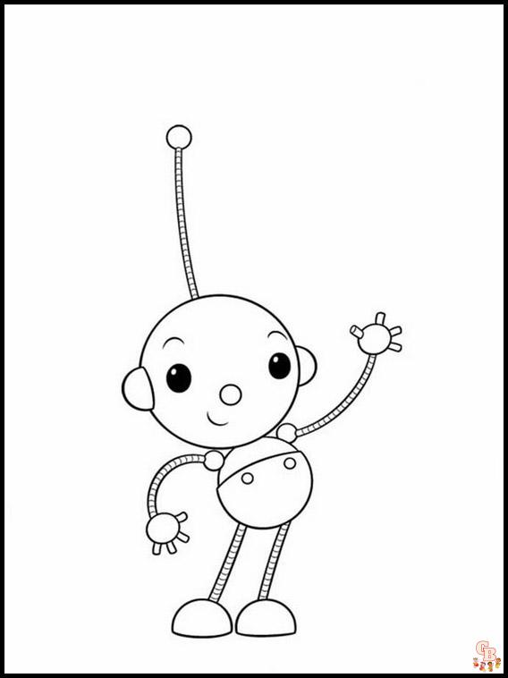 Rolie Polie Olie Kleurplaten 8