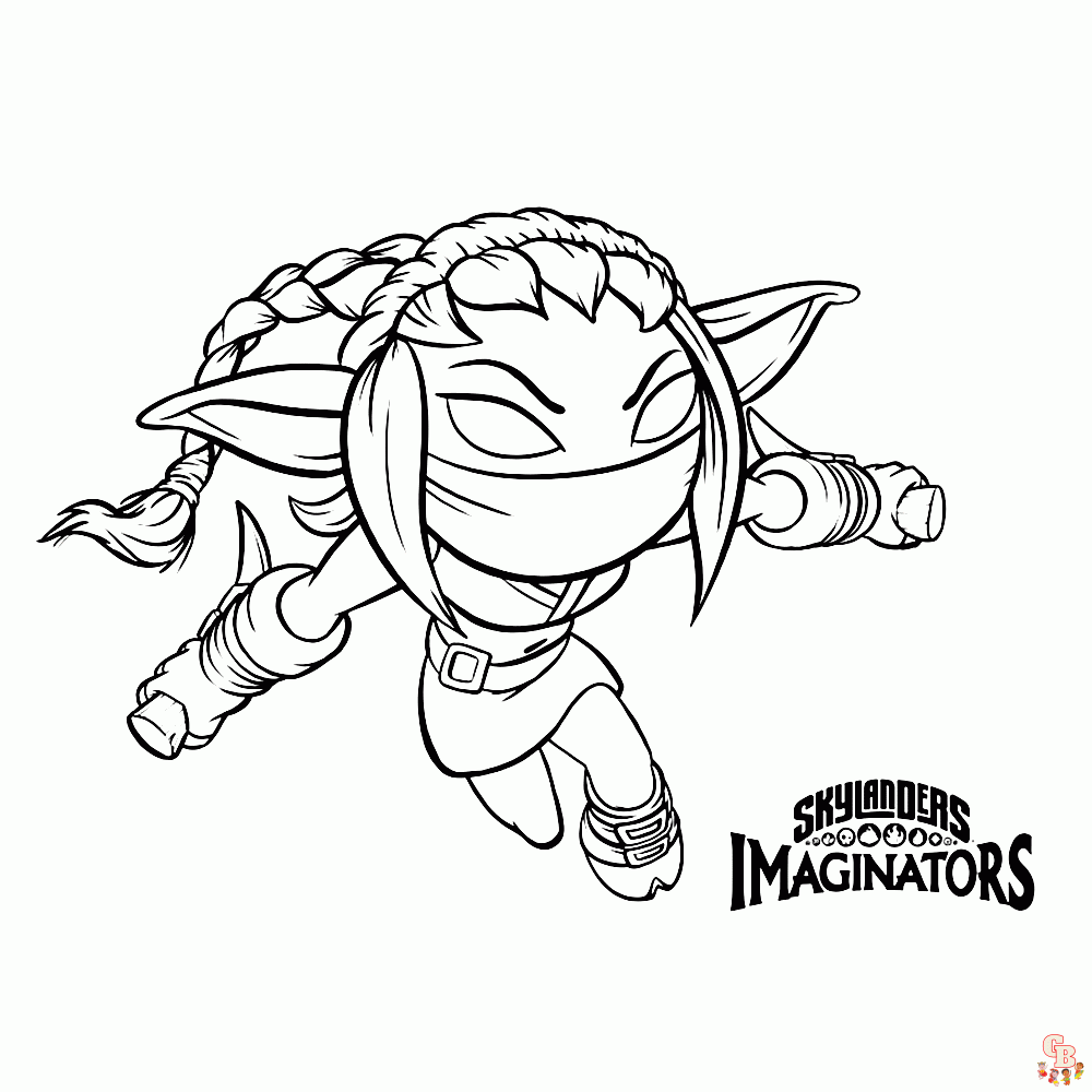 Skylanders Imaginators kleurplaten 2