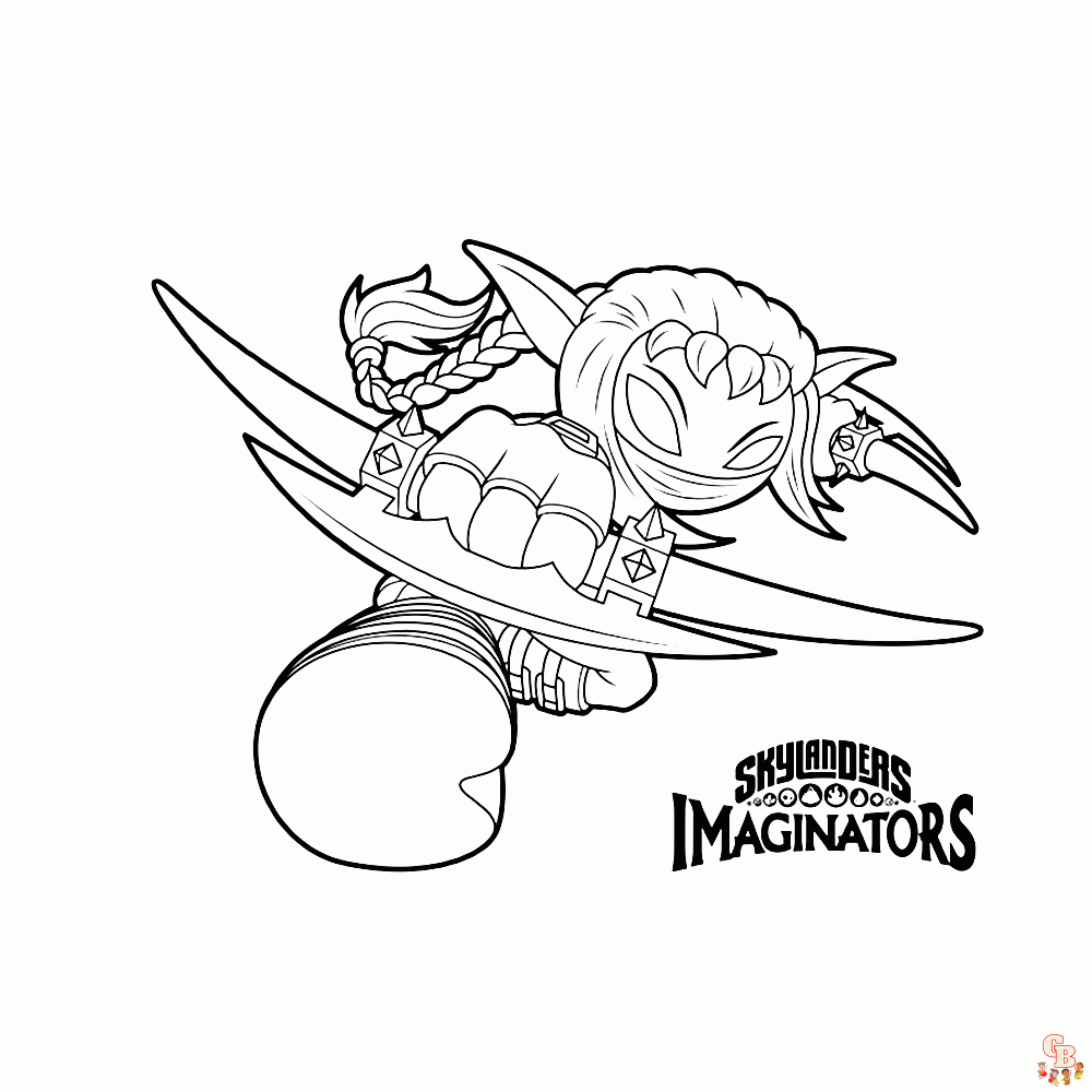 Skylanders Imaginators kleurplaten 7