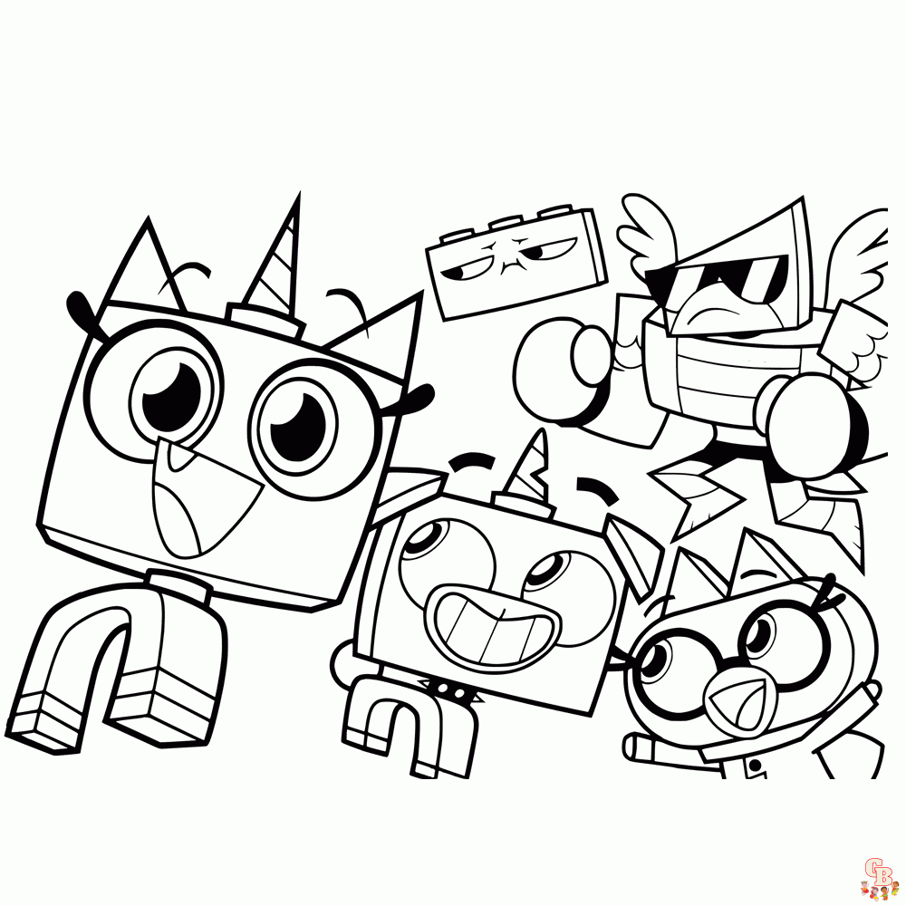 Unikitty Kleurplaten 10