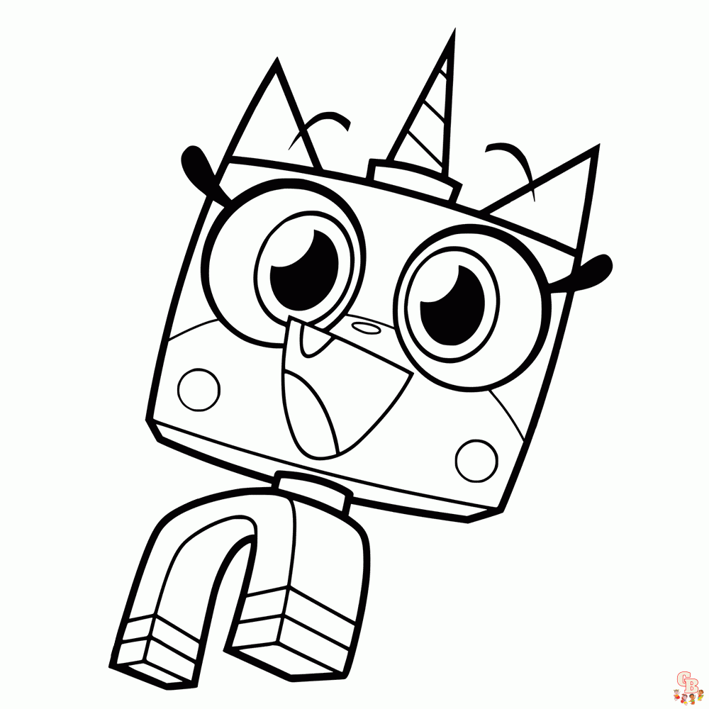 Unikitty Kleurplaten 11