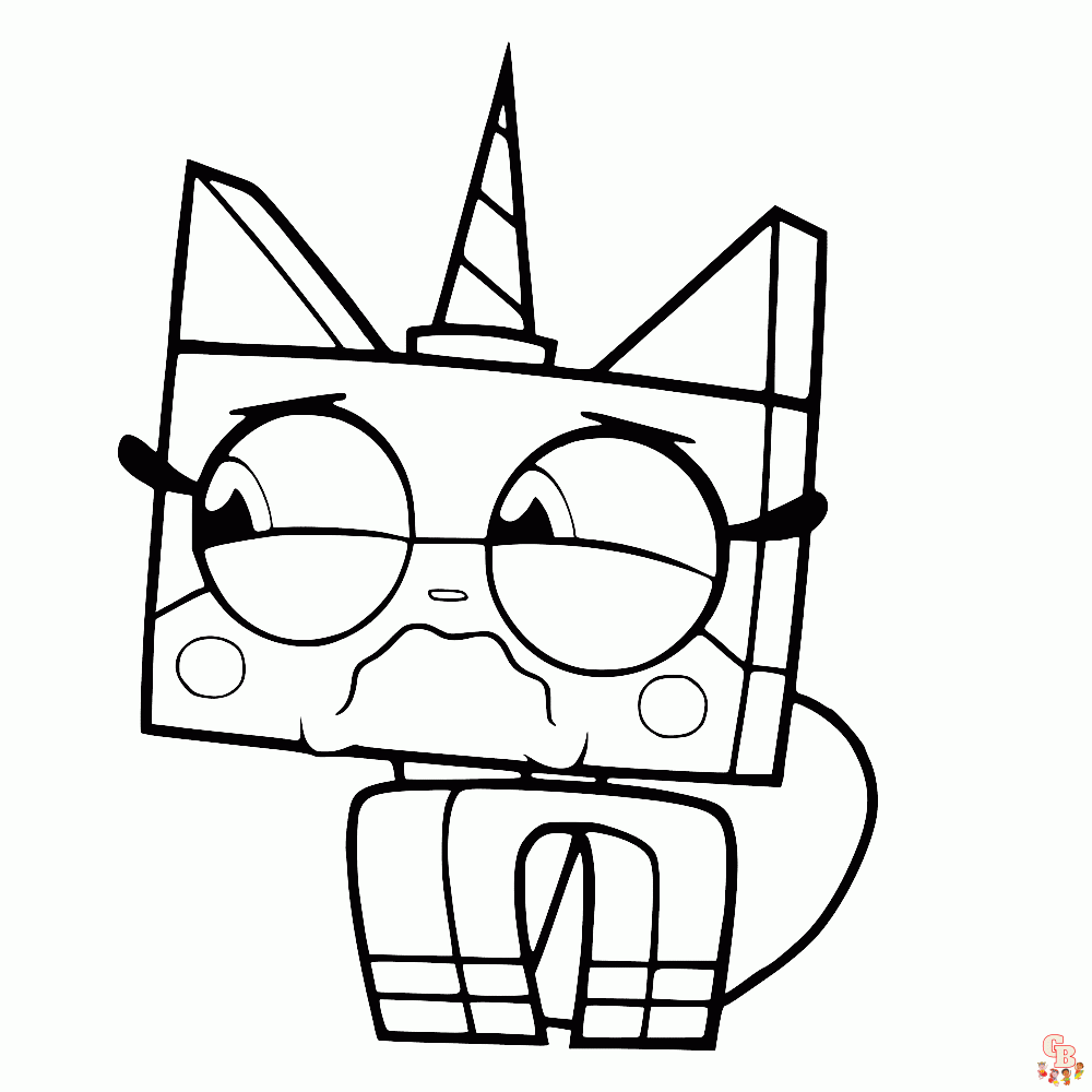 Unikitty Kleurplaten 2