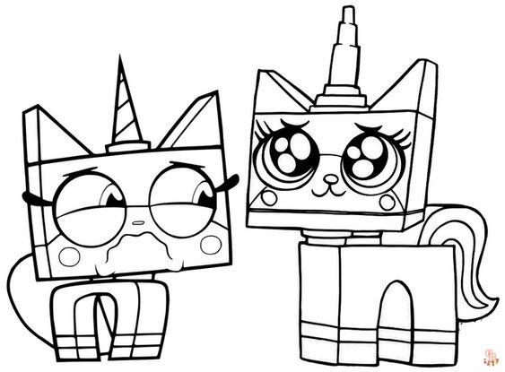 Unikitty Kleurplaten 4