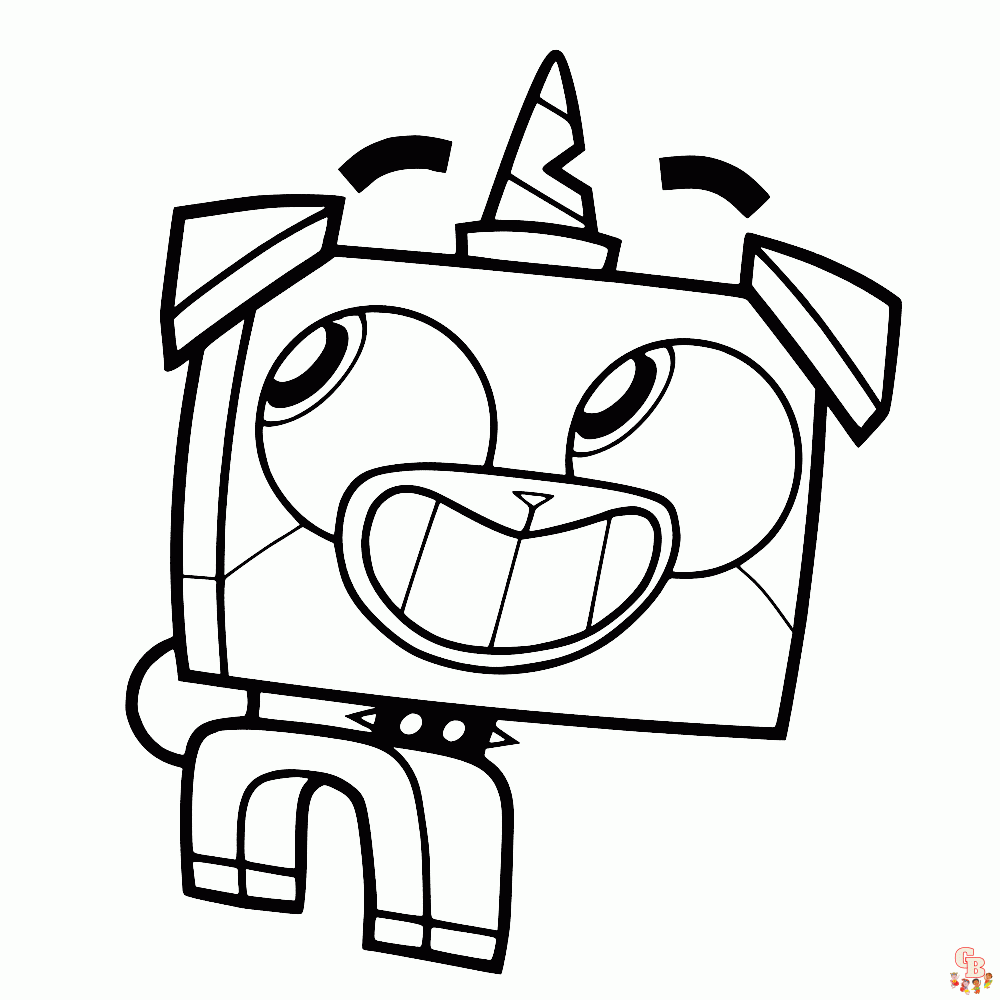 Unikitty Kleurplaten 5