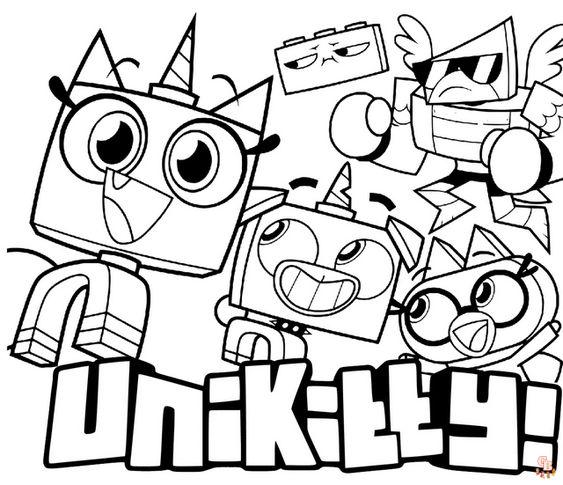 Unikitty Kleurplaten 5