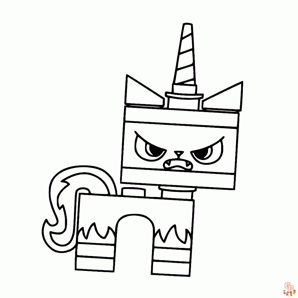 Unikitty Kleurplaten 6