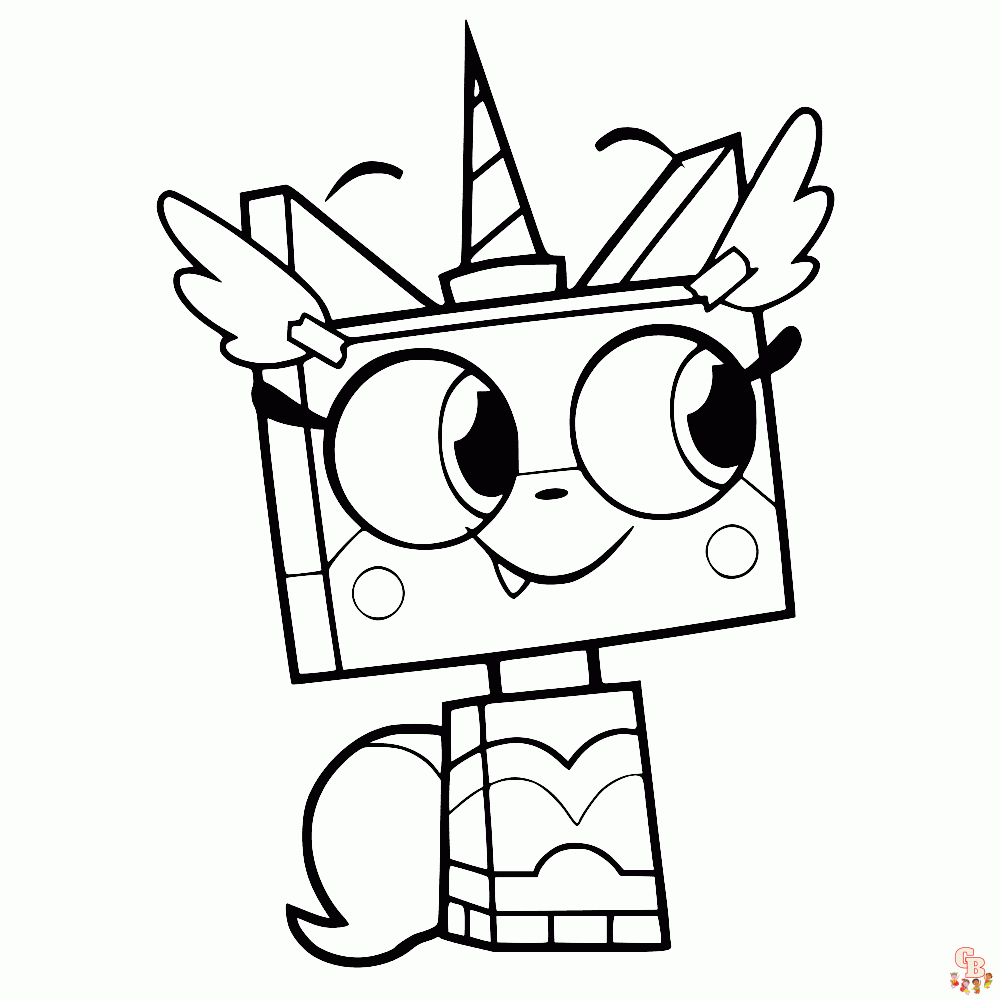 Unikitty Kleurplaten 8