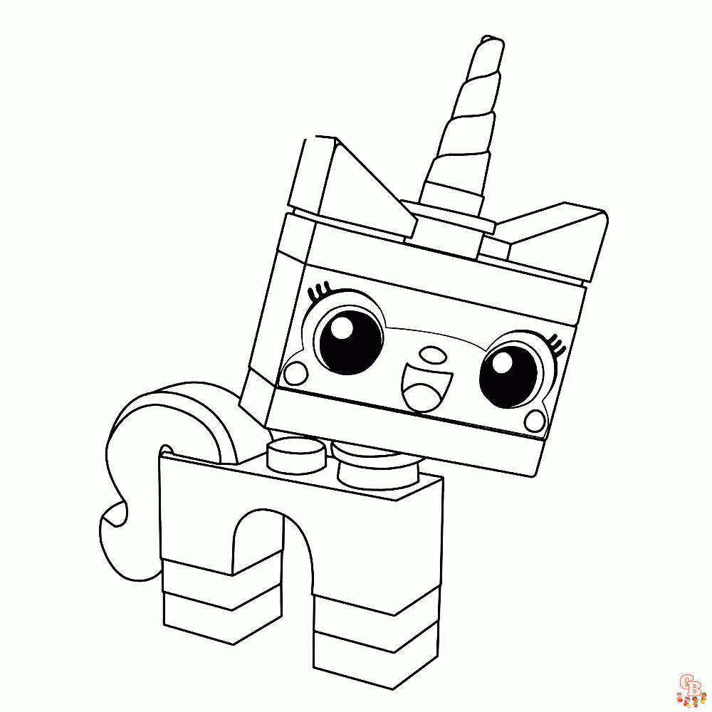 Unikitty Kleurplaten 9