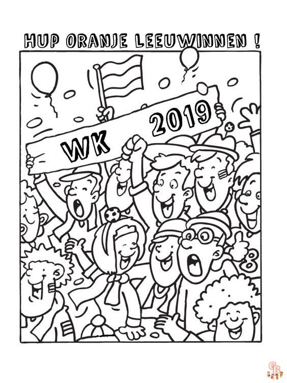 WK voetbal 2019 kleurplaten 5