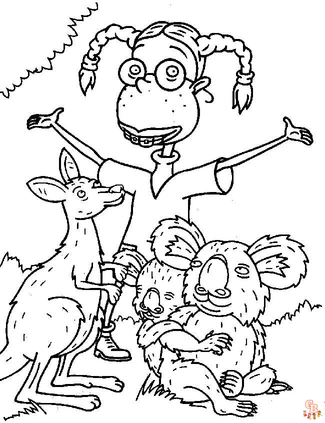 Wild Thornberrys Kleurplaten 2